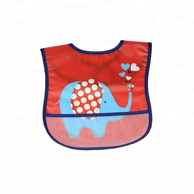 Экологически чистый одноразовый моющийся Антибактериальный PEVA водонепроницаемый детский нагрудник bib