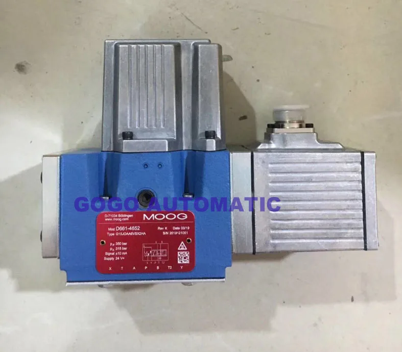 D6614652 Series Servo Valve Original Brand New Electrohydraulic Servo