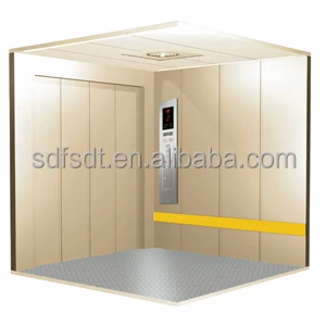 FUJIZY 1600kg Machine Room-Less Freight Elevator/Cargo Lift