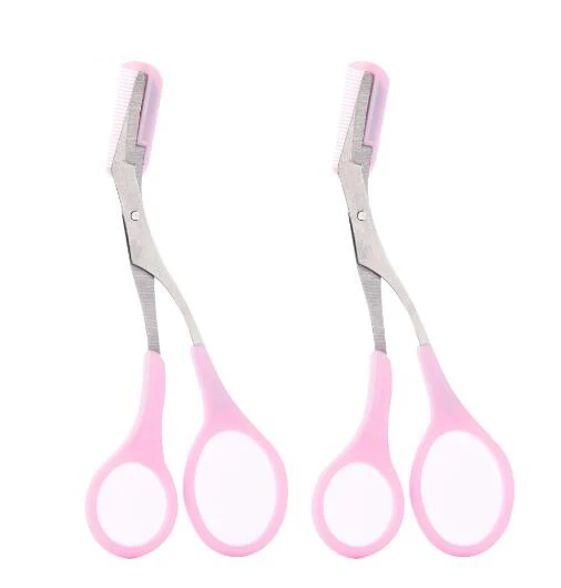 Триммер для бровей ножницы с расческой Свадебные жидкость снятия макияжа инструменты удаления волос уход за волосами шейпинг бритва триммер ресниц