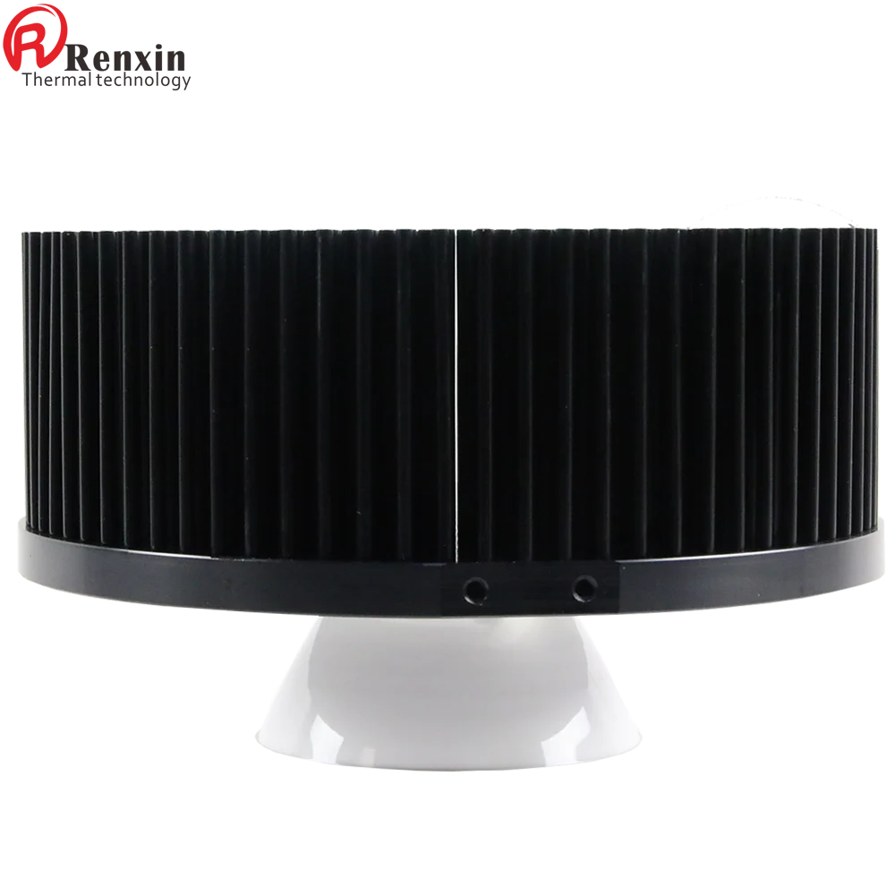 Dissipatore Di Calore Farnell 1.2°C/W – Base Piatta E Alette Alte Per LED, Alimentatori E Amplificatori – Anodizzato