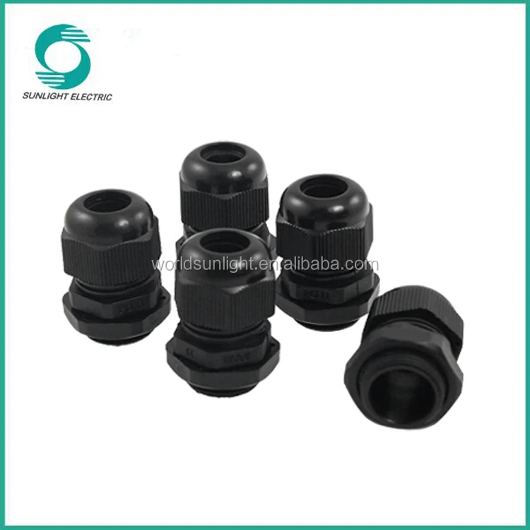 Непромокаемый полиамид пвх провода кабельный ввод