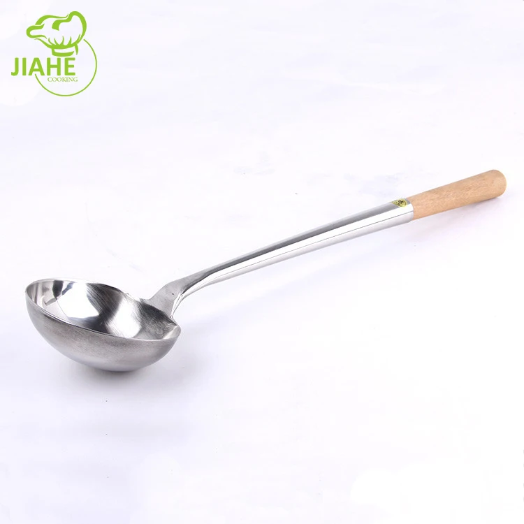 Chef's Supreme LADLE-NO4 #4 Stainless Wok Ladle 