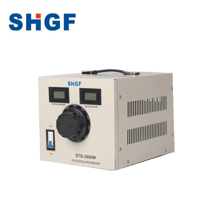 STG 3000Watt Single Phase AC Automatic Voltage Regulator Variac Transformer