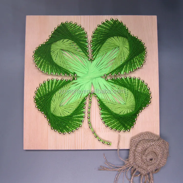 A Lucky Gift String Art For Muslim Holiday With Leaf Clover Buy String Art Best Birthday Gift For Husband Full Open Sexy Photo Product On Alibaba Com