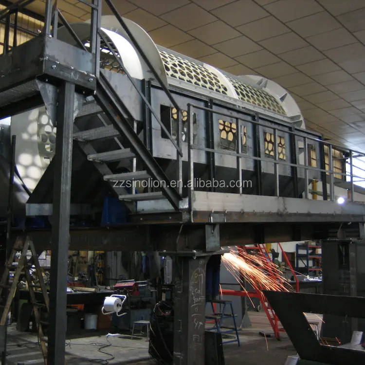 Городской сортировщик мусора и переработка отходов сито картомеля msw