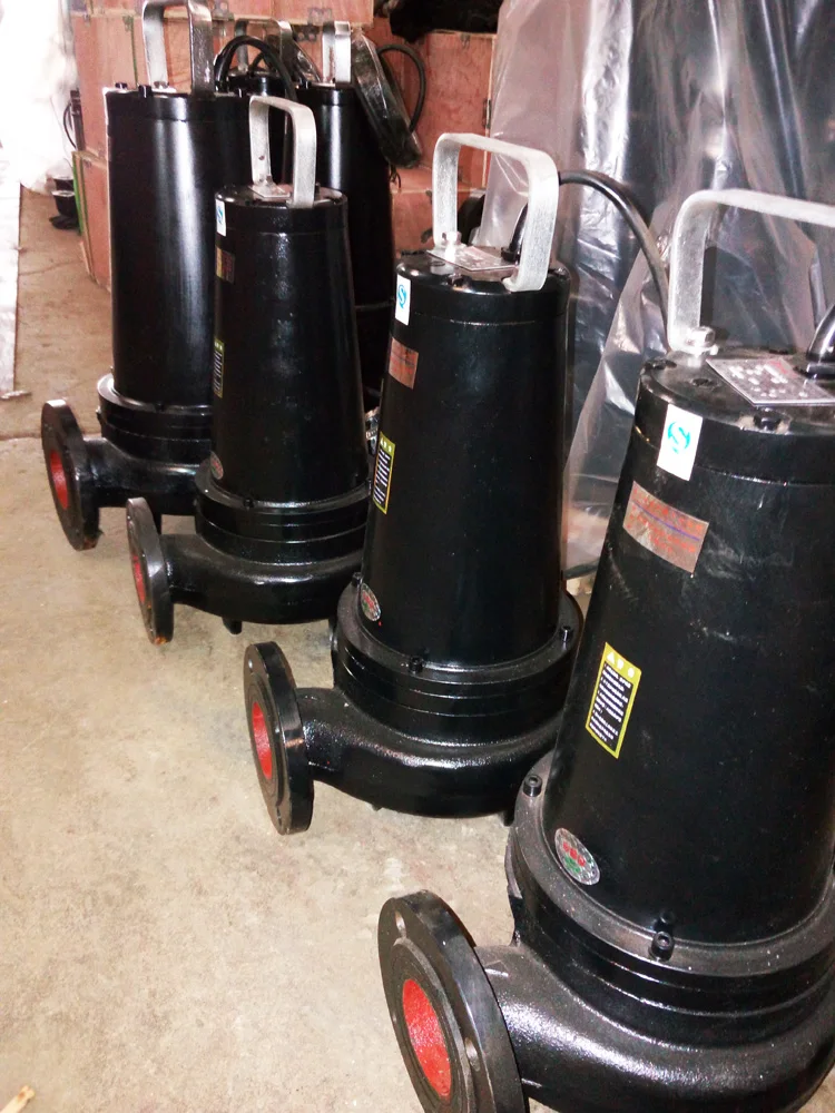 Bomba Fecal Con Trituradora Ampika QW-1801DF - 1800W, 21,000L/h, 5m Altura