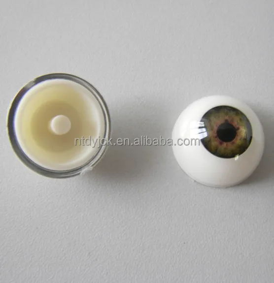 MUST READ RED DESCRIPTION ACRYLIC LIFE LIKE DOLL EYES ~ 8mm OVAL ~ BEAUTIFUL 