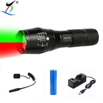 BUYSIGHT Rechargeable Spotlight Flashlight - 1,000,000 Lumens, Waterproof Hunting Light With Red Filter - View #6