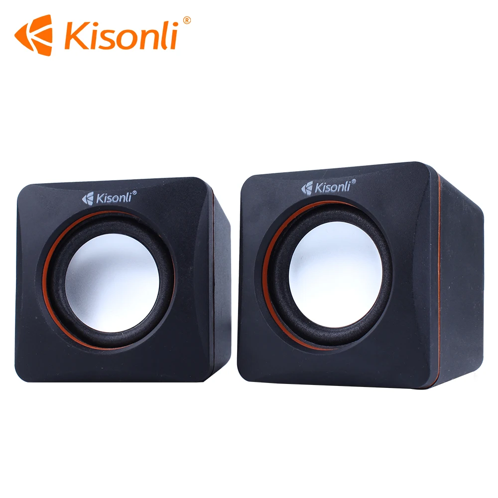 Kisonli V400 Speaker Creative Mini Wired Portable Usb Computer Speaker