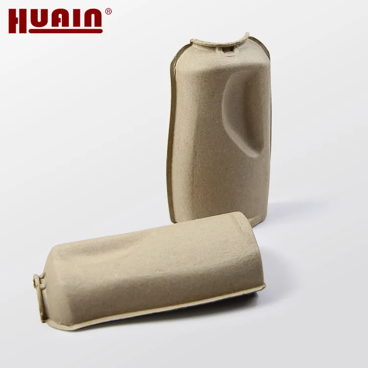 Eco Friendly Molded Pulp Packaging for Bottle Paper Bottle