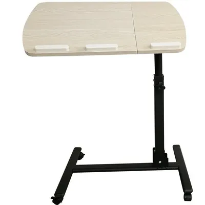 360 Degrees Rotating Desktop Adjustable Laptop Desk Simple Portable Desktop Simple Portable Computer Standing Desk with Wheels