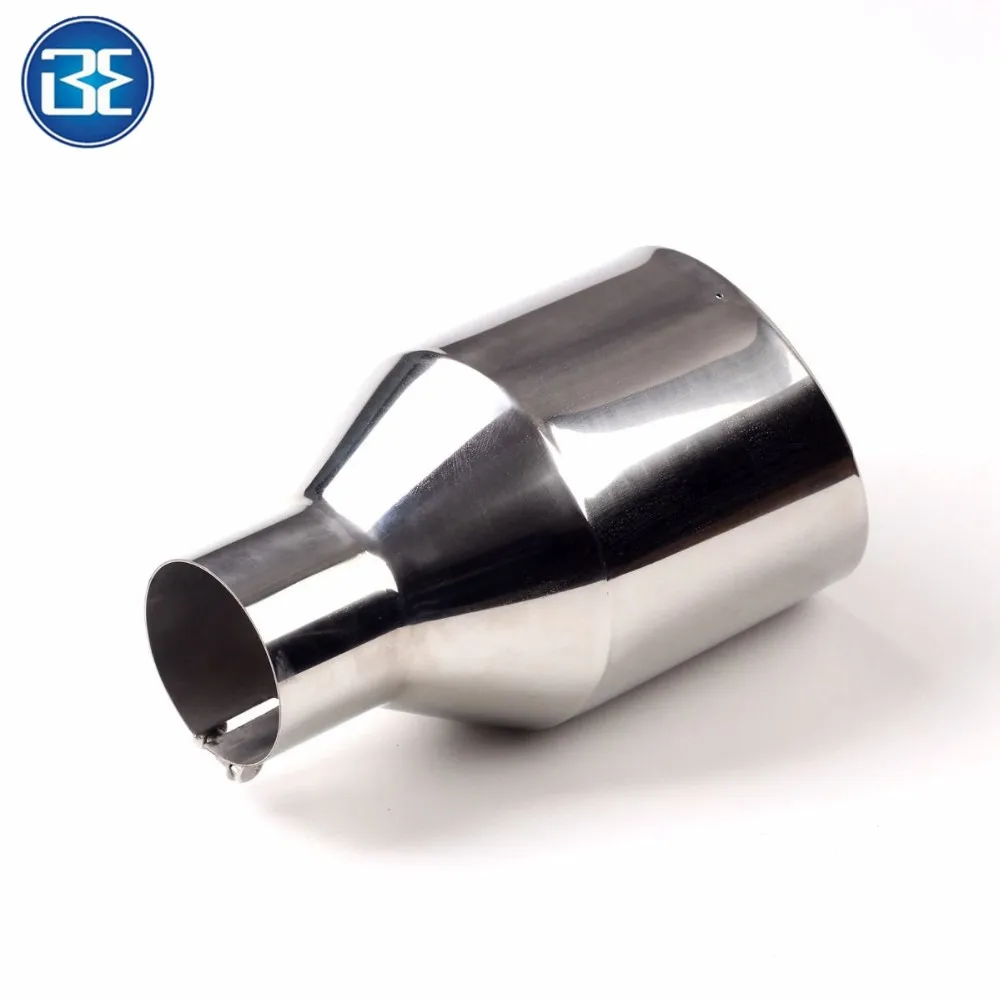 Stainless Steel Bolt On Exhaust Tip 15/" Long Diesel 4/" Inlet 7/" Outlet Chrome
