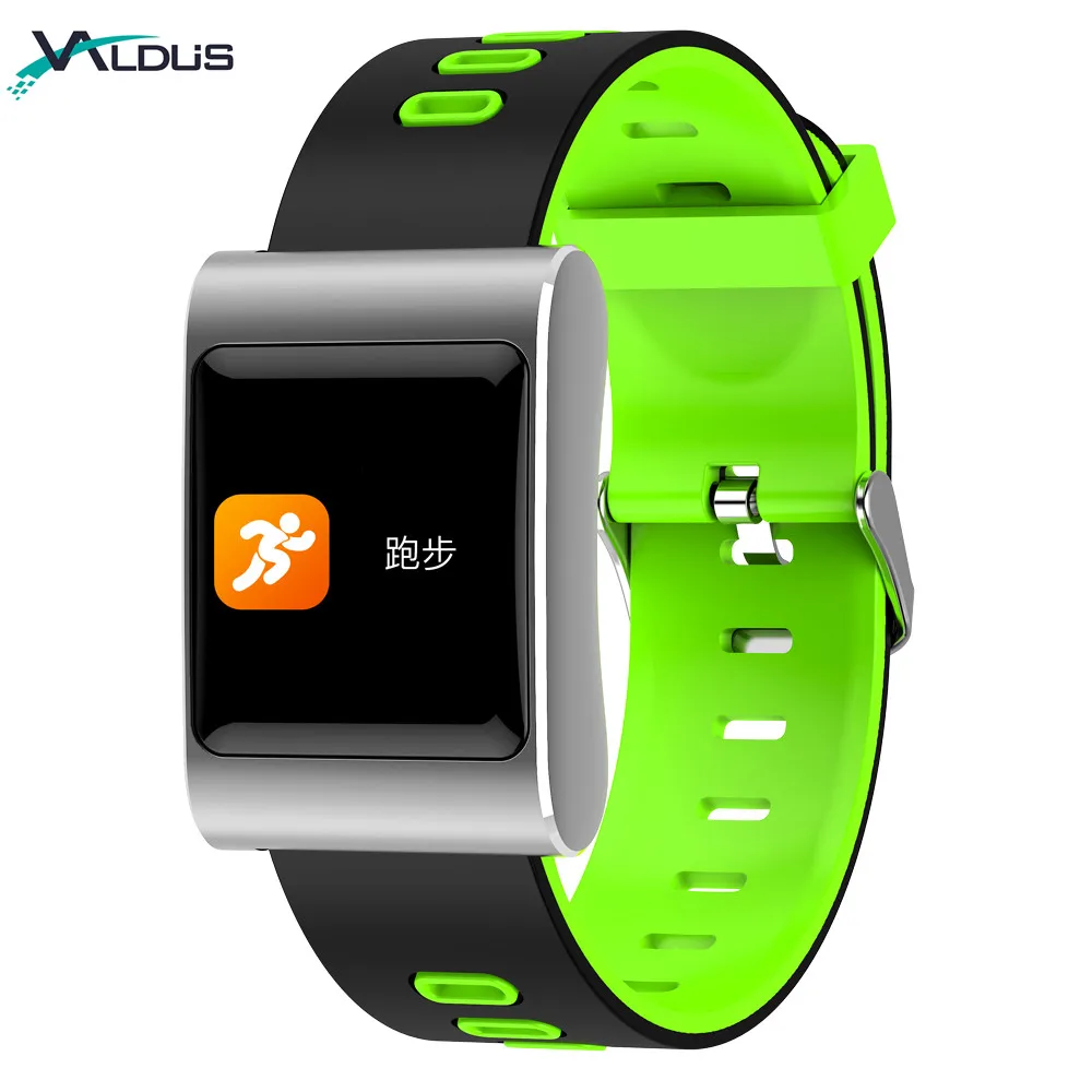
 Спортивные Смарт-часы-браслет IP68 Водонепроницаемый 1,0 дюймовый экран монитор артериального давления контроль музыки трекер активности K88  