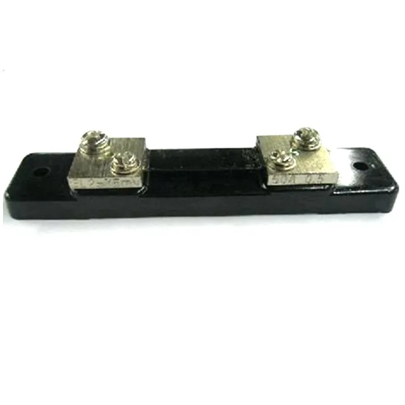 Цифровой вольтметр, амперметр постоянного тока 0-100 В/50 А, 2 в 1, с шунтом амперы 50 а/75 мВ