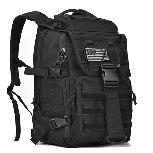 Бесплатный образец Черный Военный Тактический рюкзак армии 3 дня Штурмовой Рюкзак ошибка, бумажные пакеты, бумажные полотенца Молле сумка для ноутбука Рюкзаки для приготовления пищи на воздухе T