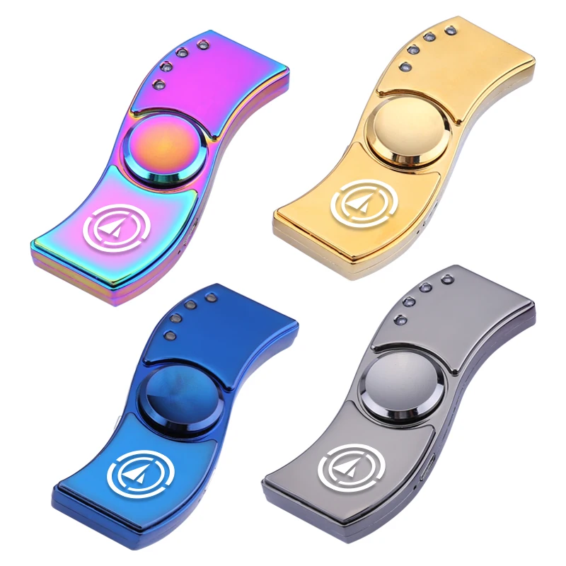 al31 批发高品质无火焰防风电子烟血浆hand spinner打火机香烟 - buy