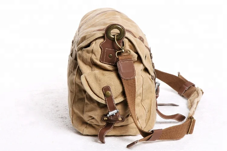 Bag Sling Messenger Shoulder Crossbody Men Brown Beg Silang