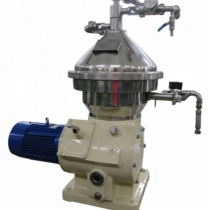 Automatic disc stack stainless steel milk cream centrifuge separator machine