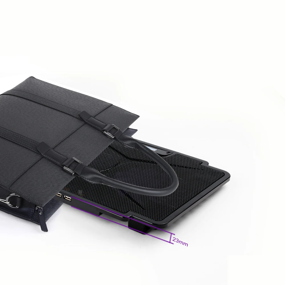 
Горячая Распродажа, супертонкий вентилятор Coolcold для ноутбука 15,6 дюйма, охладитель, двойные вентиляторы, Портативная подставка для охлаждения ноутбука 