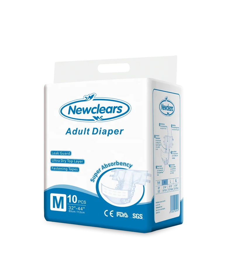 Bulk Extra Large Thickest Overnight Mens Adult Diapers For Bowel Fecal