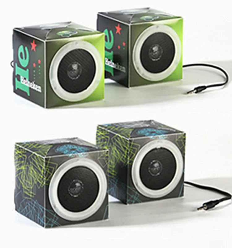 DIY Cardboard Speaker Jack Mini Passive Speakers