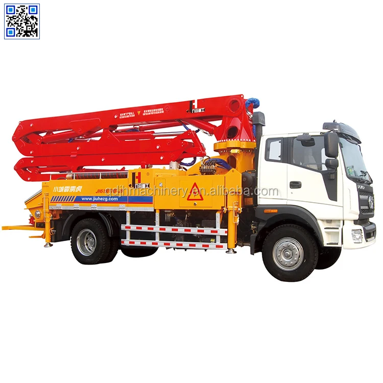 JIUHE Concrete Pump for Sale 27m 25m 30m 36m 38m Concrete Boom Pump Truck  Factory Price with Stock Construction Equipment