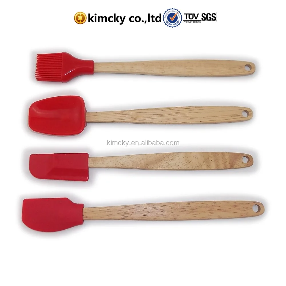 mini silicone spatula set