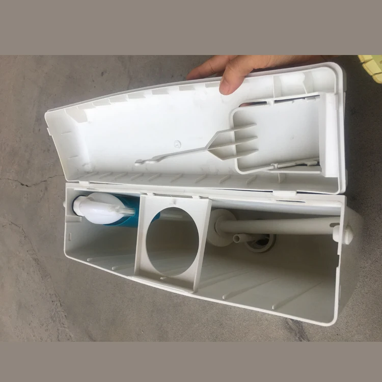 
CF805, самый большой размер 440*370*130 мм, популярный в Африке пластиковый резервуар для воды в туалете, аксессуары для туалета с фитингом для промывки 