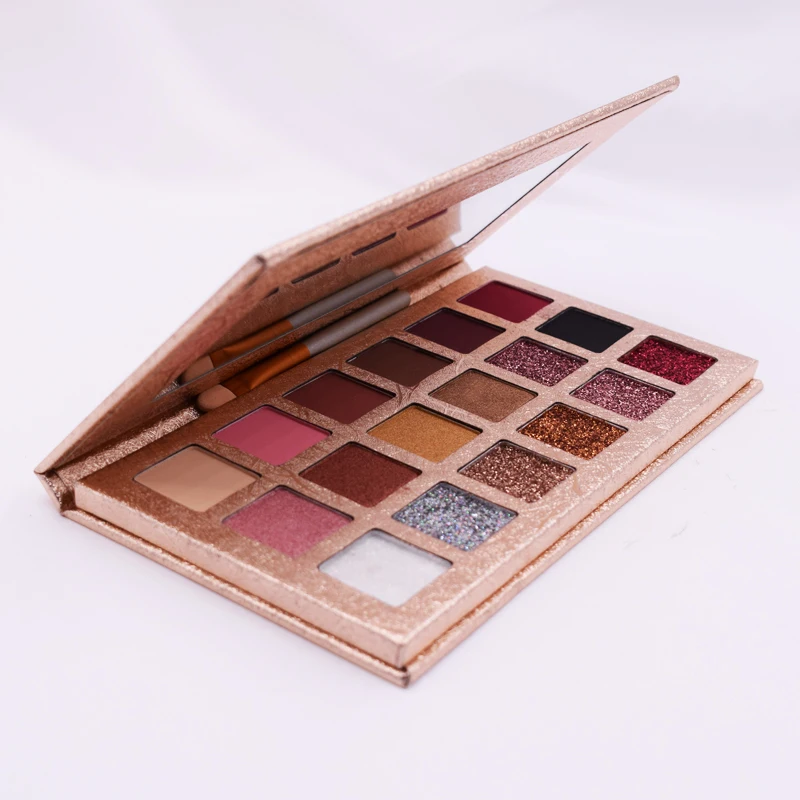 Professional Multi-Color Eyeshadow Palette Long Lasting High Quality Romantic Eye Makeup Mineral Custom New Lipstick Face