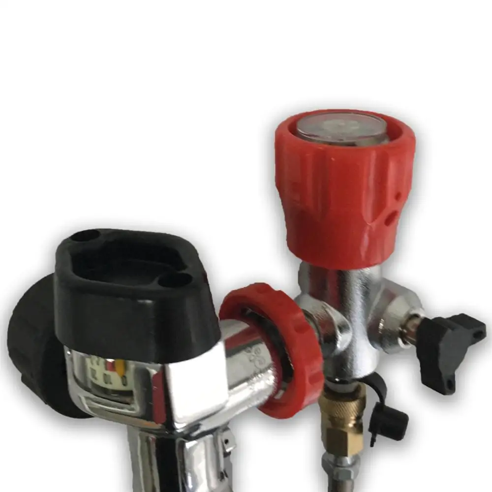 3L CE 4500Psi 300Bar углеродное волокно Pcp воздушный пистолет с баллоном со сжатым воздухом с клапаном и АЗС-М