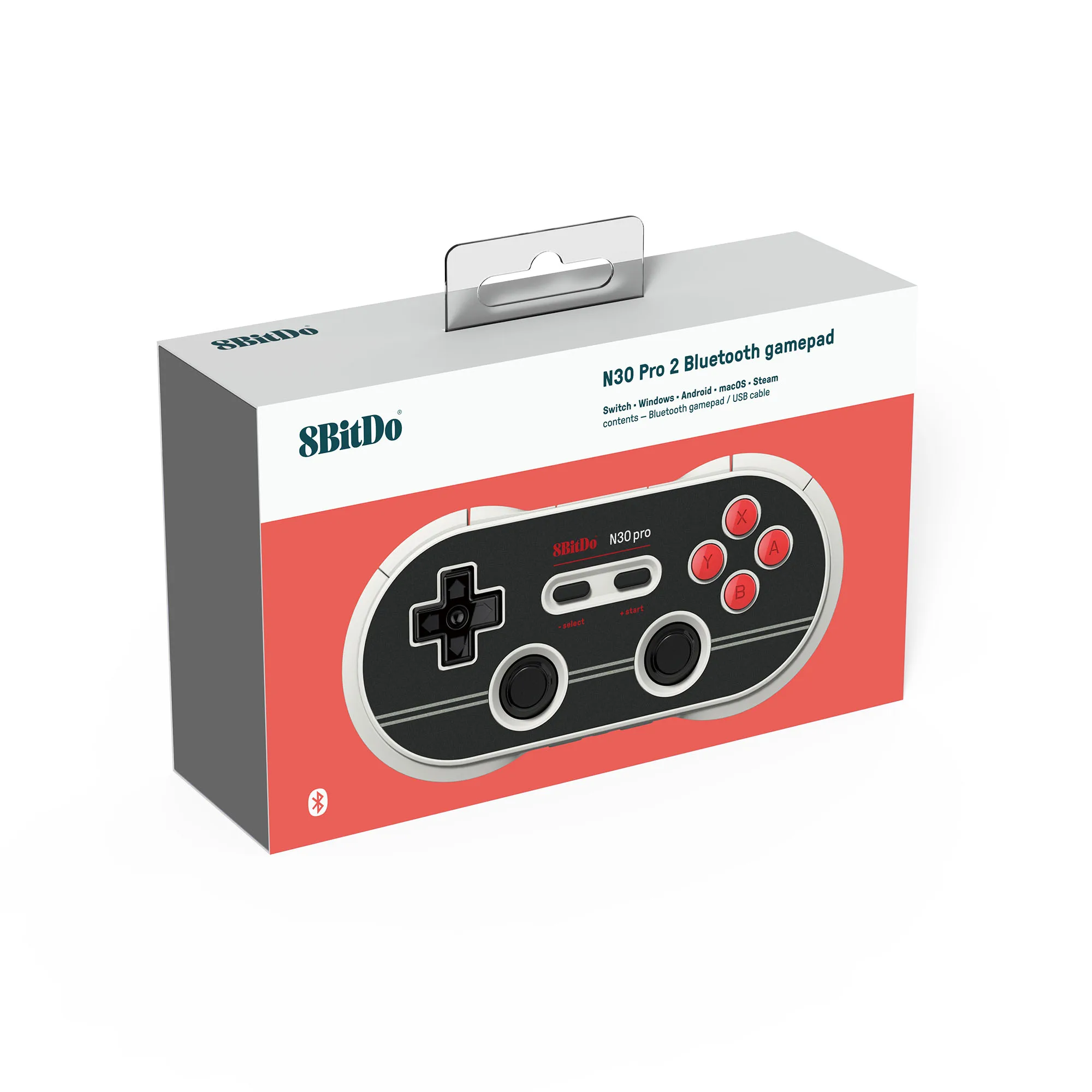 8bitdo N30 Pro 2 N Edition BT Gamepad for Windows & Switch