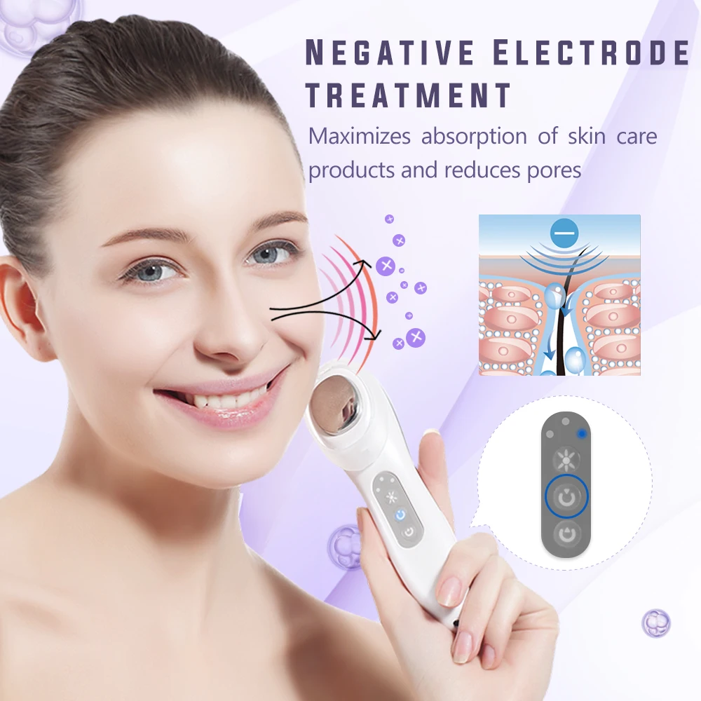 TOUCHBeauty Factory OEM Private Label Rechargeable Cream Booster with Yellow Light Therapy Face Beauty Device