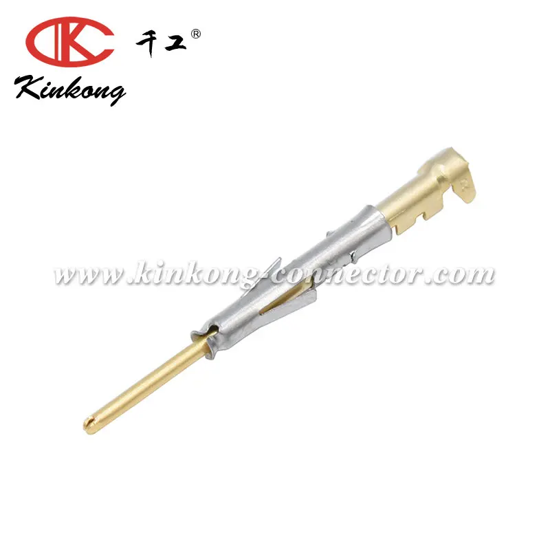 
Контактный круглый соединитель амфенола, контактный 20-22 AWG, Размер 20, обжимной, золотой, медный сплав SP20W1F 