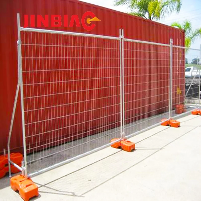 Wholesale Temporary Fence Outdoor Mobile PVC for Factory Security Steel & Iron Frame with Wire Customizable
