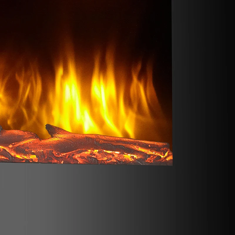 Wholesale Remote Control and Mechanical Control Electric English Style New Design Electric Fireplace With Resin Log Effect