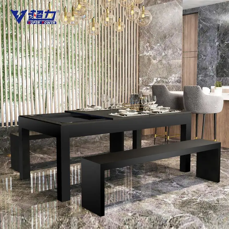 2022 модный 3 в 1 обеденный бильярдный стол 7 футов 8 9 крытый сланцевый для