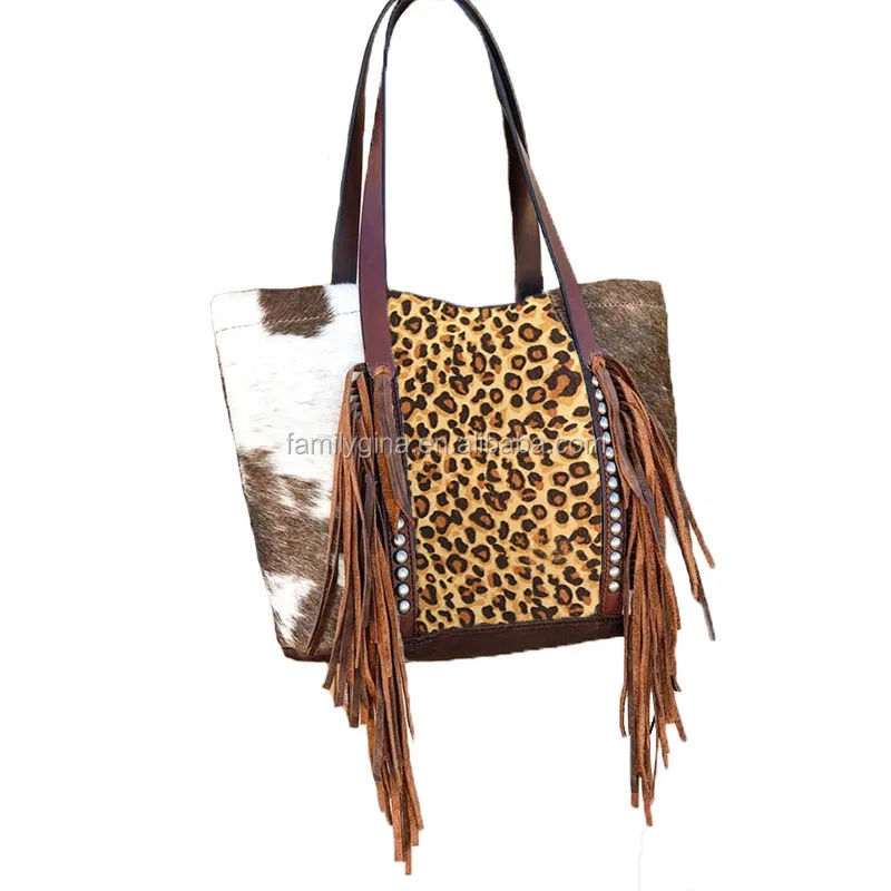 Leopard Tote Bag Purse, Animal Print Cheetah Print Handbag Women High Grade Leather Zip Top Small Large Designer Handmade Shoulder