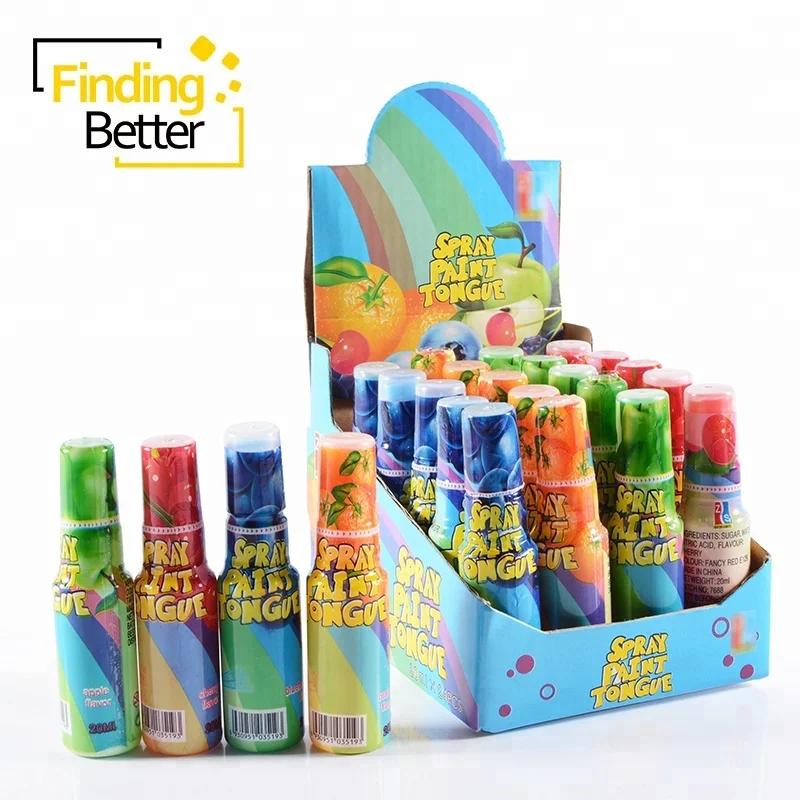 Magic Tongue Painter Water Sour Sweet Candy Spray Fruity Flavored Tongue Paint Liquid Spray Candy View Tongue Paint Spray Candy Finding Better Product Details From Guangdong Funway Food Co Ltd On Alibaba Com