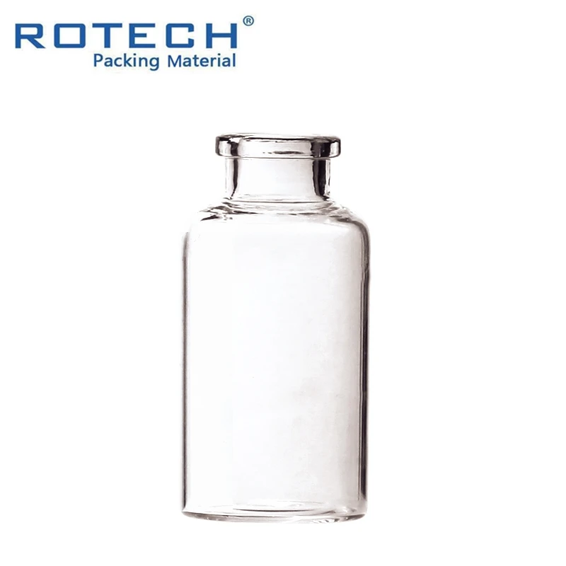 Трубчатые стеклянные флаконы для инъекций 10 мл