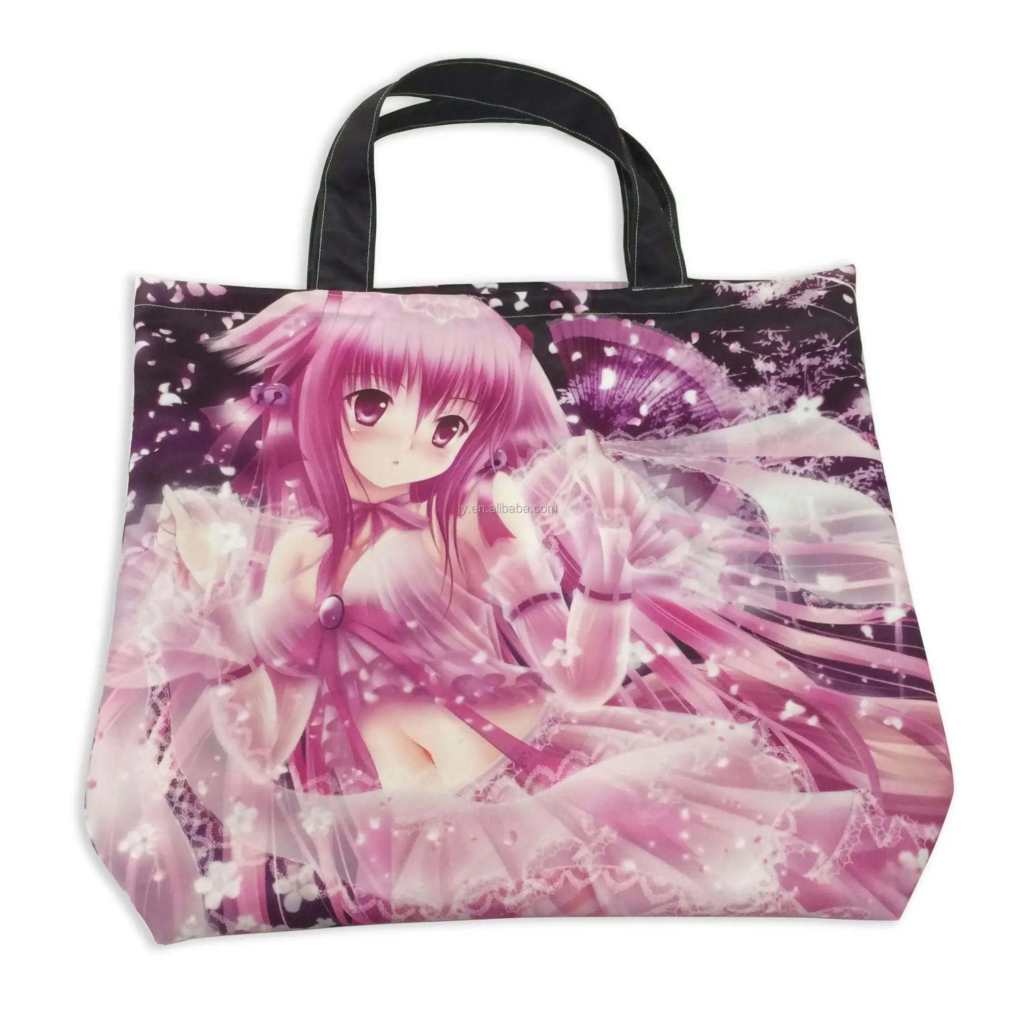 Neue Produkte, meistverkaufte, individuell bedruckte Anime-Einkaufstasche aus Vlies für Partyartikel