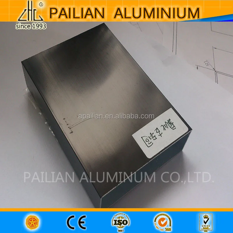 китай завод 6063 T5 алюминиевый экструдированный профили анодированный бронза трубы квадратного сечения профиль