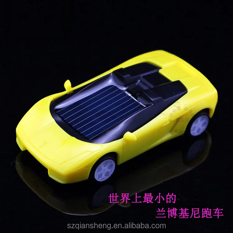 Новый миниатюрный игрушечный автомобиль на солнечной энергии для детей, игрушечный автомобиль на солнечной батарее