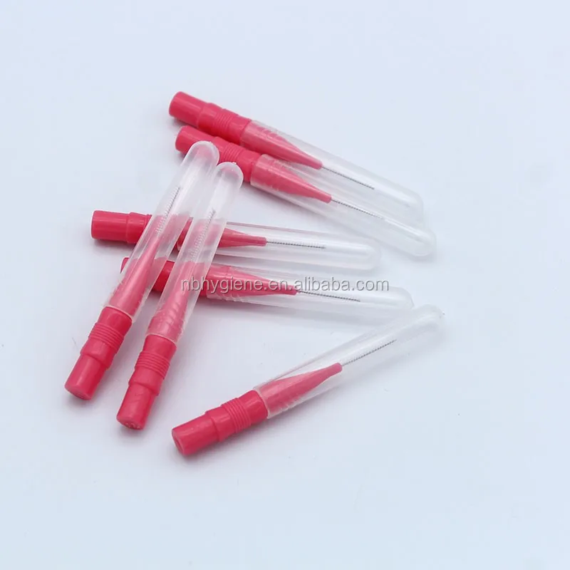 Зубная щетка для ухода за зубами, межзубная щетка Gumm, Ортодонтическая проволочная щетка, зубная щетка для ухода за полостью рта 0,6 мм/0,7 мм/0,8 мм/1,0 мм