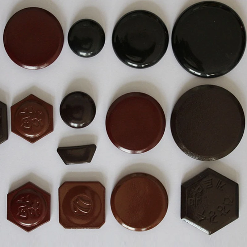 Round Shape and Hexagon Shape Germanium Tourmaline Stone for Massage