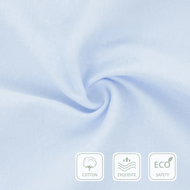 BKD 100% хлопковый мягкий спальный мешок на молнии для малышей детей Детский с индивидуальным дизайном OEM-сервис натуральный хлопок