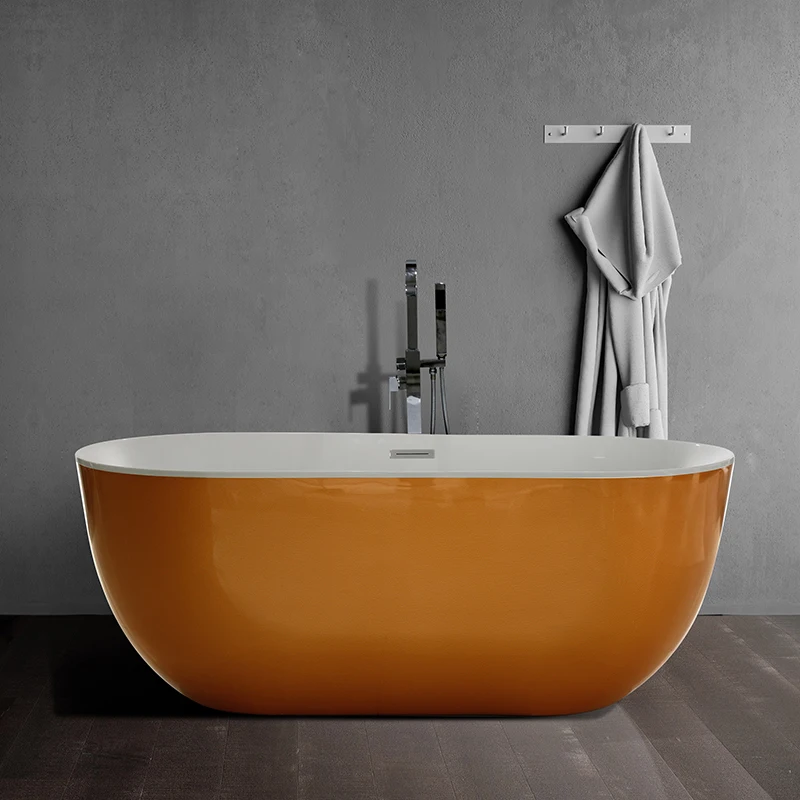 Baifol Baignoire En Acrylique Pour Bebe Petit Modele Taille 59 Pouces Bon Marche Ronds Pour Adultes Nouveau Modele Facile A Tremper Couleur Or Buy Baignoire D Angle Or Baignoire Sur Pied Moderne Baignoire Autonome Vintage Product On Alibaba Com