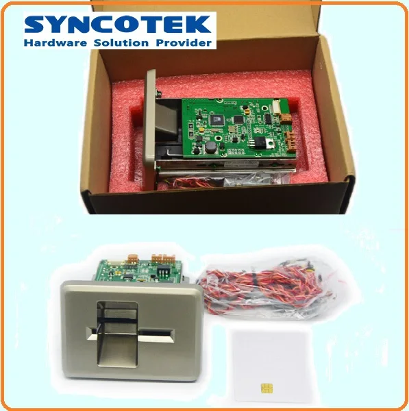 CRT 288 PCSC Metal Bezel Kiosk Manual Smart Card Reader