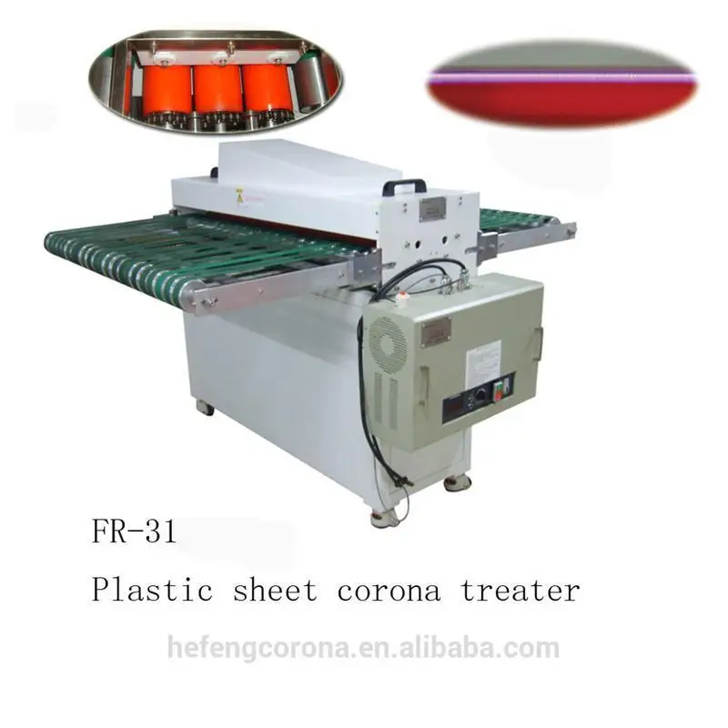 Пластиковый ПЭТ трафаретная печать поверхностного натяжения машина для обработки коронавируса предварительная