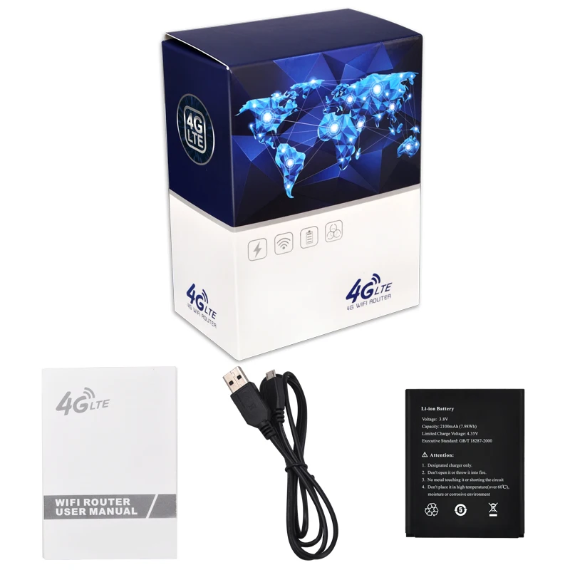 Unlock Universal SIM Card LTE USB Modem 4G LTE Wireless Wifi Router